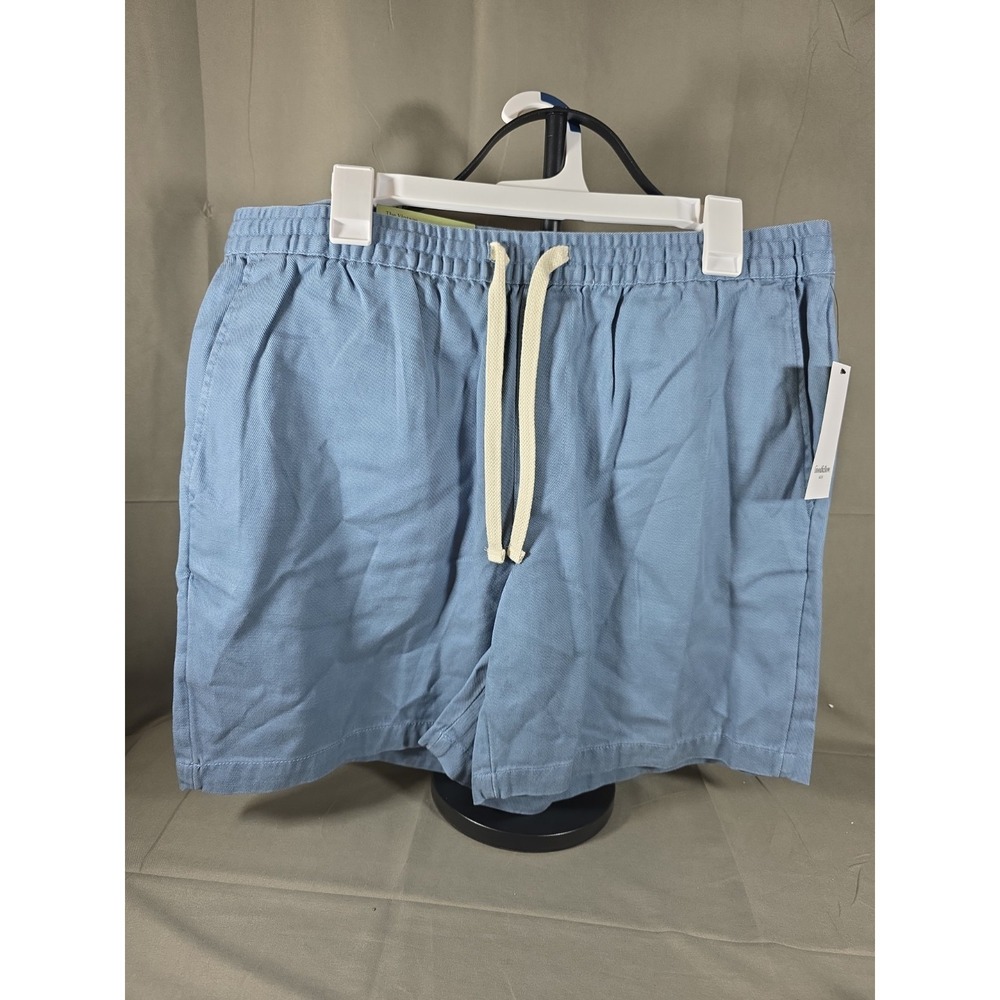 Goodfellow & Co The Vintage Collection Pull On Shorts Blue 7" Men's Size Large